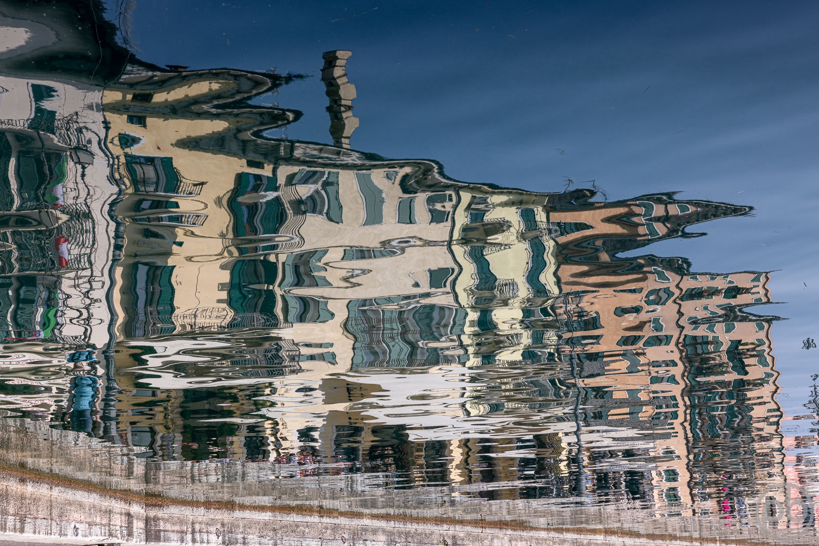 Fotokunst, Photo Art, Fine Art, Wandbilder, Wall Art, Minimalistische Fotografie, Minimal, Spiegelung, Farbe, mediterran
